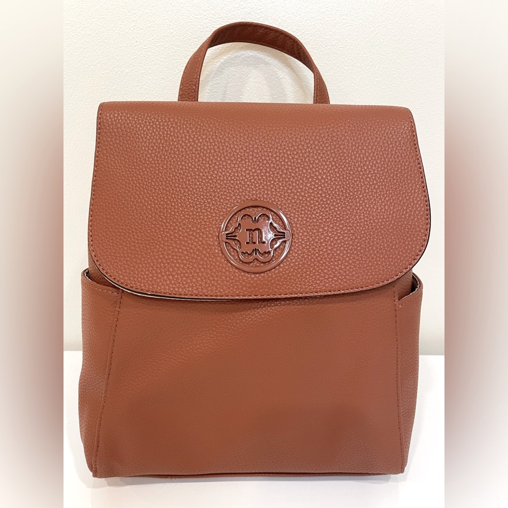 NWT Nanette Lepore top handle toffee backpack